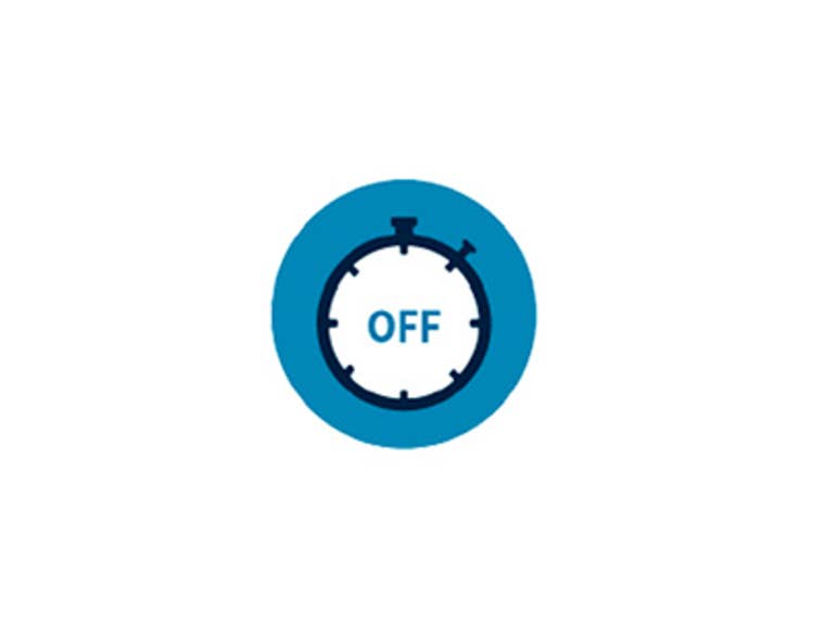 Time off clock