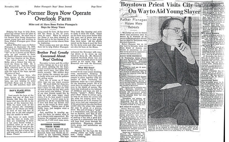 Presidents at Boys Town