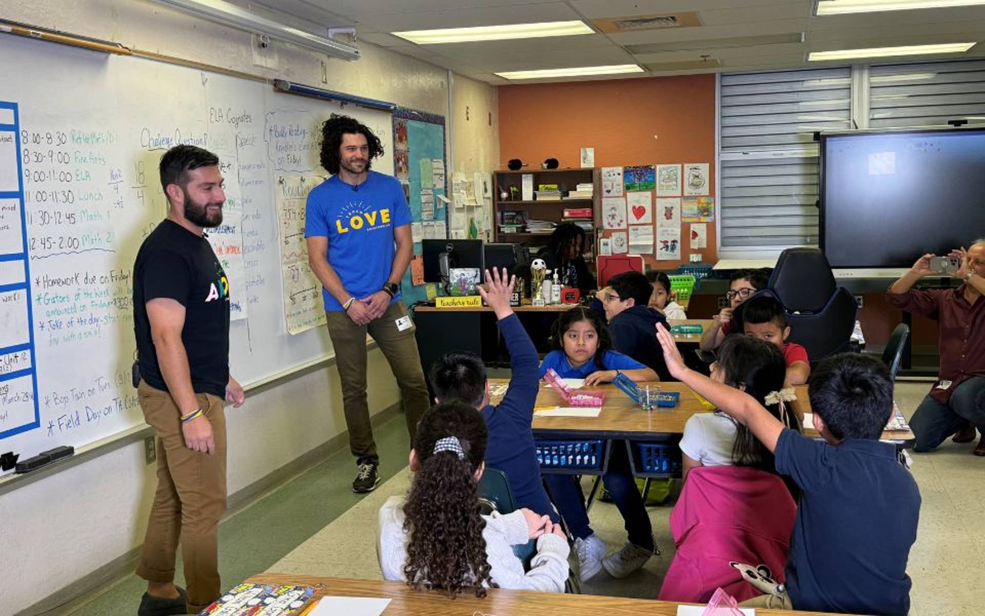 Trent in the Classroom
