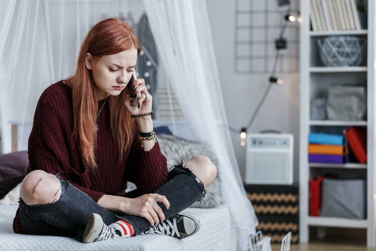 young-teenage-girl-talking-on-phone